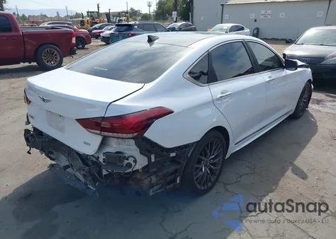 2019 Genesis G80 3.3T Sport from USA, damaged, VIN KMTFN4JB4KU306344